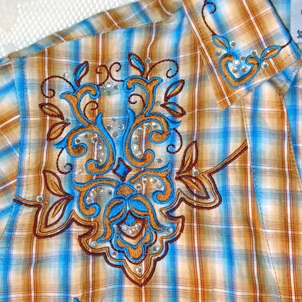 Western Wear with embroidery/bling - Panhandle Slim (4469